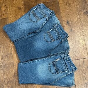 Cinch Men's Straight Leg Jeans in Dual Blue Tones